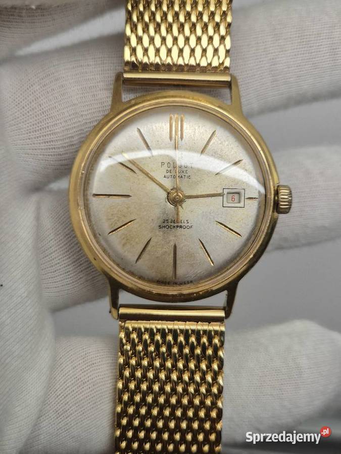 Zegarek Poljot de Lux Au automat Męskie Chorzów