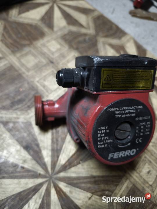 Pompa obiegowa cyrkulacyjna FERRO Cwu CO Pompy śląskie Tychy