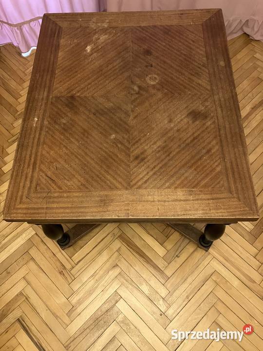 Drewniany stół rozkładany 78cm Kraków sprzedam