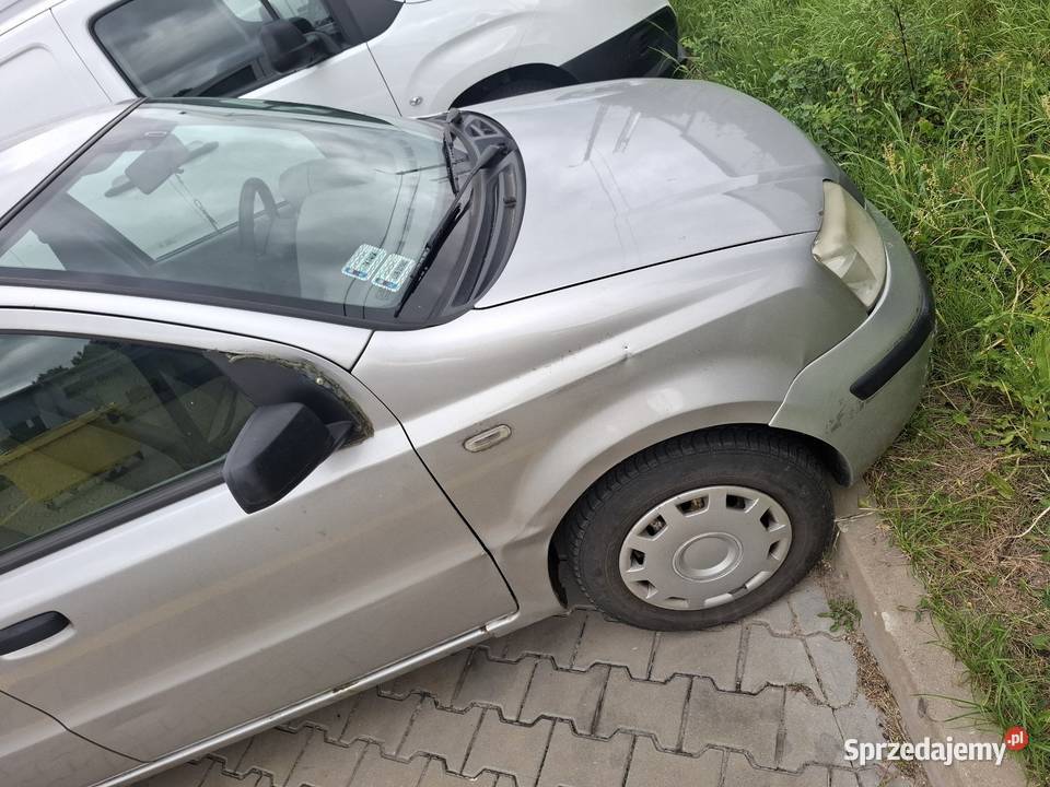 Fiat Panda 11BGaz srebrny sprzedam