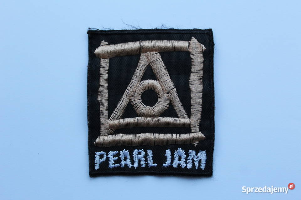 Naszywka Zespół Muzyczny Peral Jam Wyszywana Bielsko-Biała