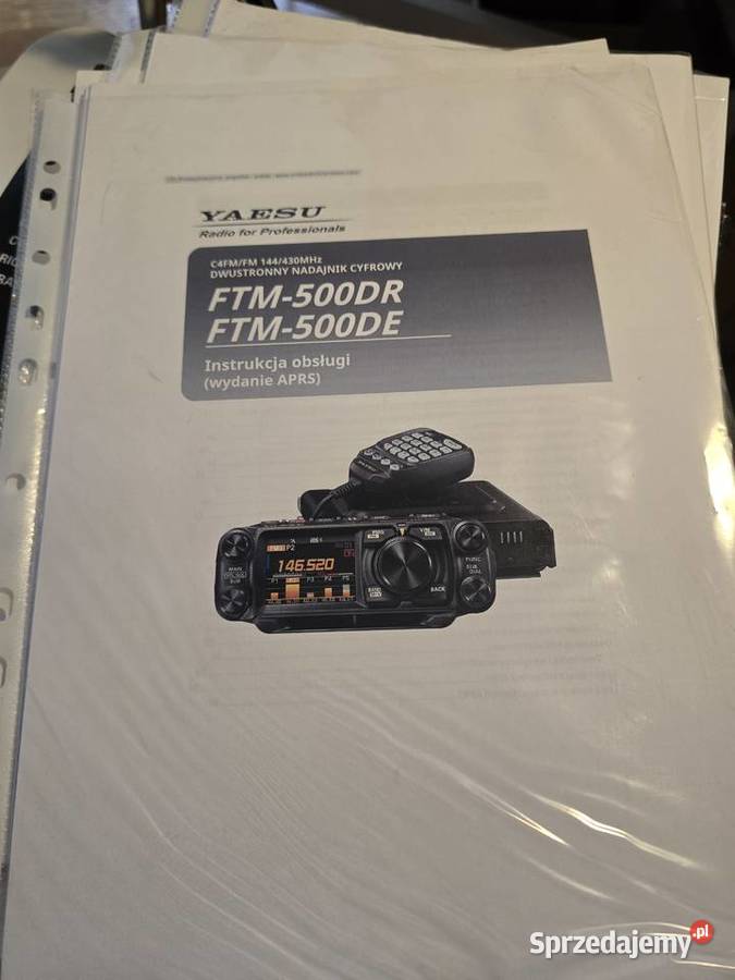 YAESU FTM500DE radiotelefon amatorski VHFUHF małopolskie Tarnów sprzedam