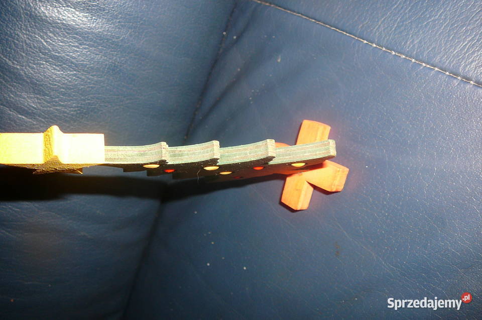 Choinka drewno mała lata PRL Dekoracje i ozdoby Wrocław