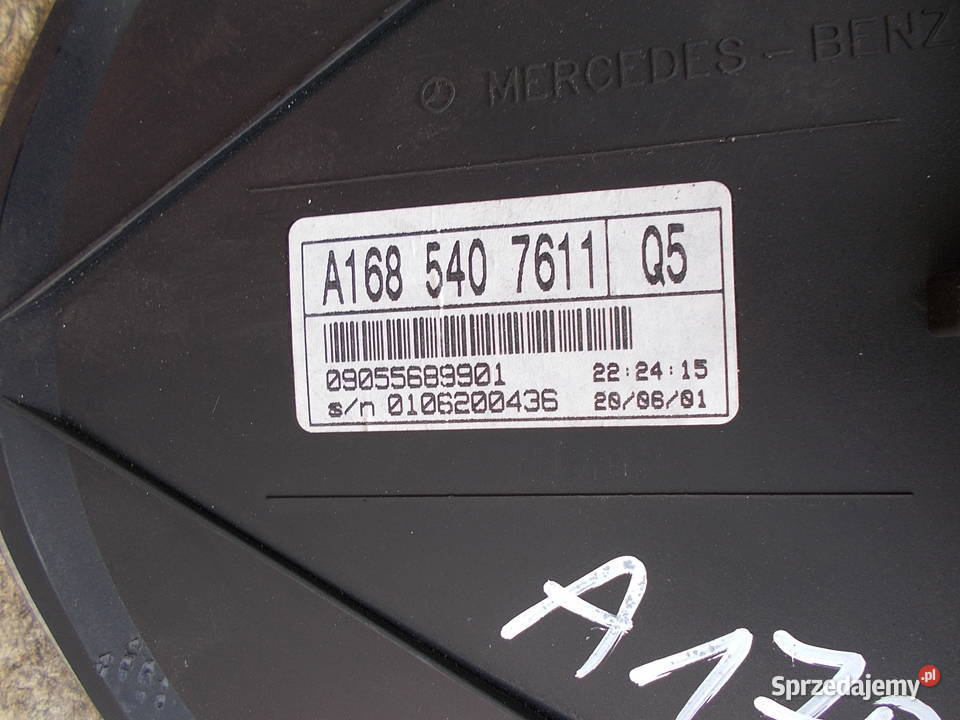 mercedes A170 W168 17cdi 01r licznik zegary Zamość sprzedam