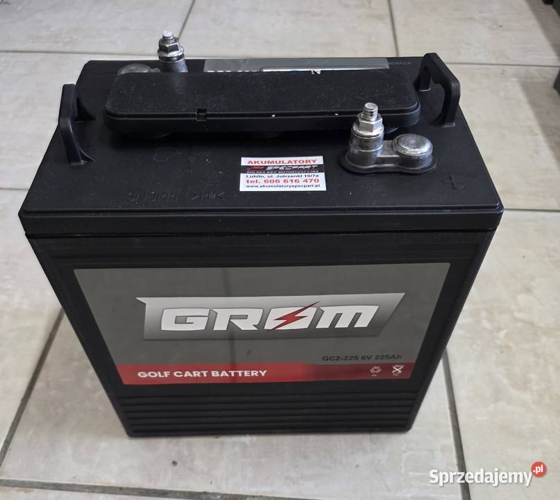 Akumulator trakcyjny GROM 6V 225Ah lubelskie Lublin