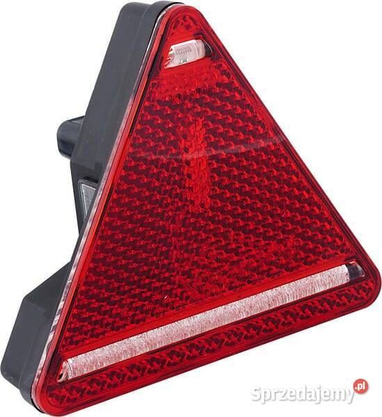 Lampa tylna zespolona LED prawa trójkątna 1224V Oświetlenie