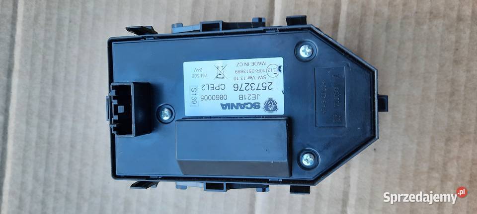 Panel Włącznik Świateł SCANIA 2573276