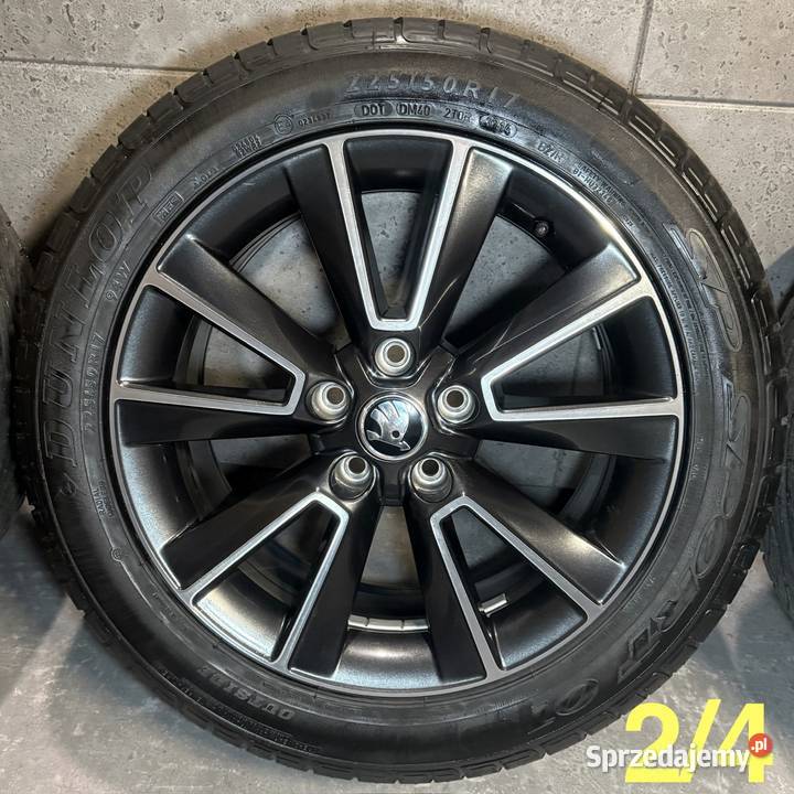 17 Skoda Yeti Octavia oryginał felgi koła Lubasz