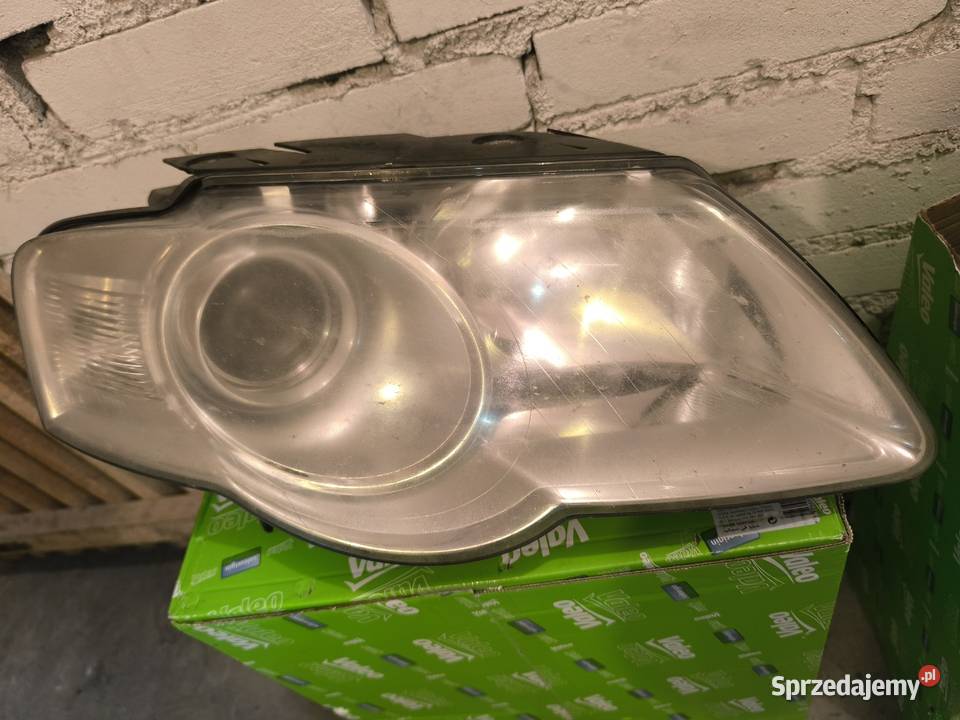 Reflektory lampy przednie Passat B6 soczewki H7 pomorskie Słupsk