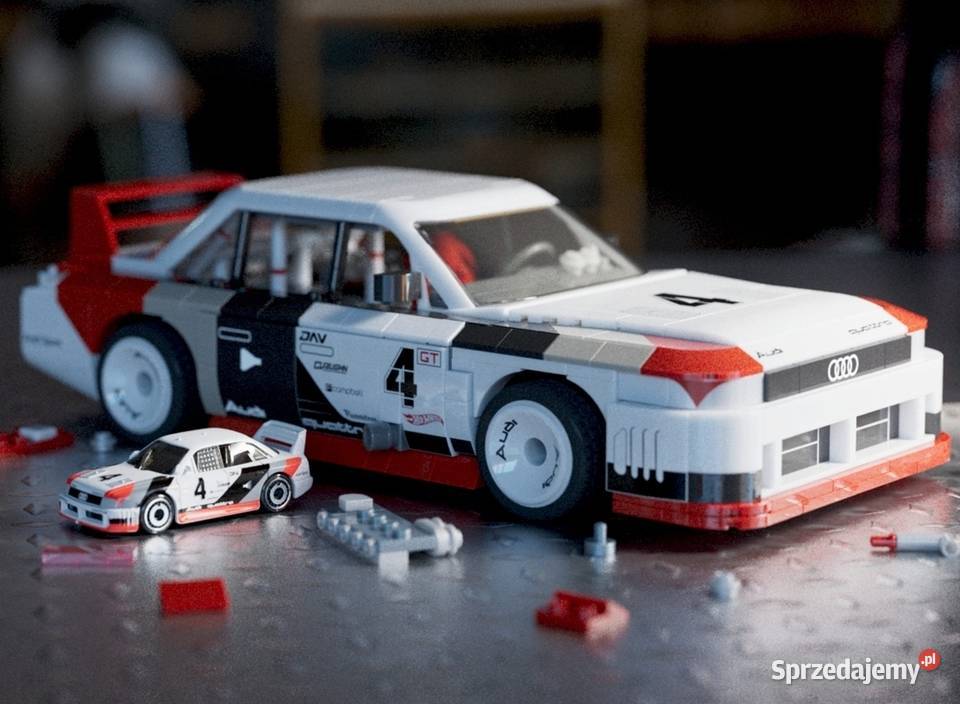 Klocki MEGA Hot Wheels Audi 90 Sport Quattro