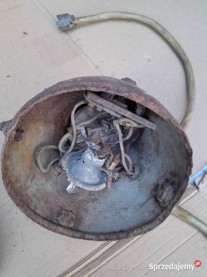 Lampa przód wfm wsk dwuramówka Świerzawa