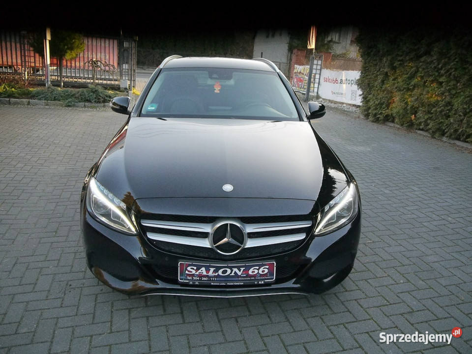 Mercedes C 180 16b Led Navi Skóra tempomat śląskie