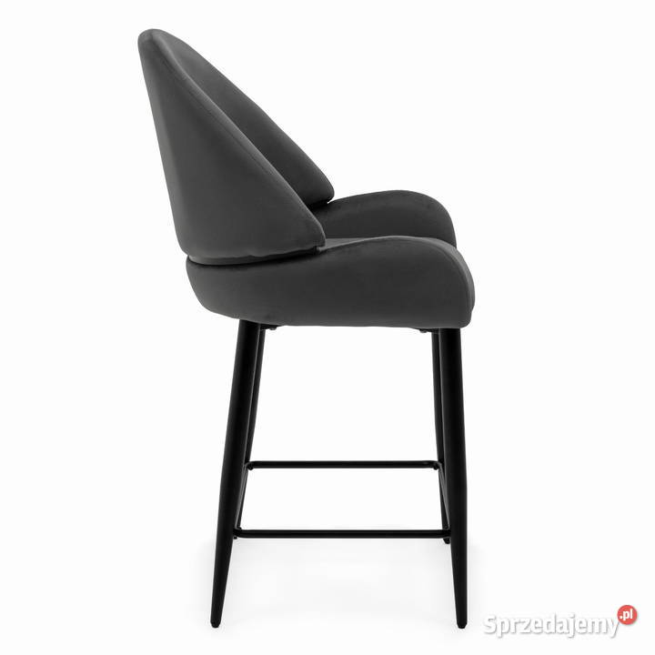 Hoker Tapicerowany Bergamo Ciemnoszary Wysyłka Hokery Tarchały Małe sprzedam