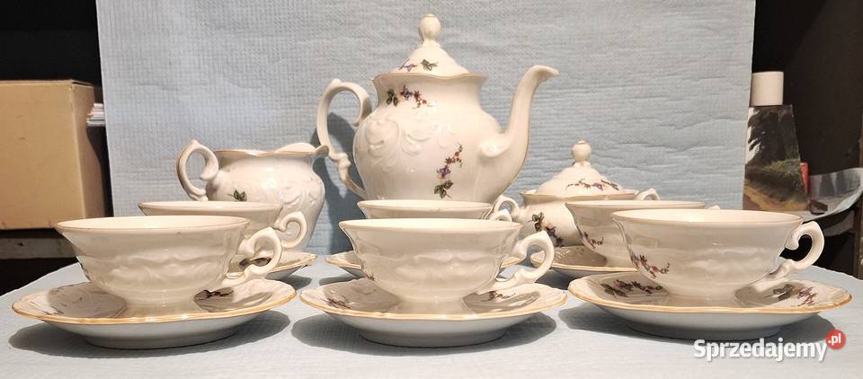 Porcelanowy Zestaw Do Kawy Espresso Uroczy