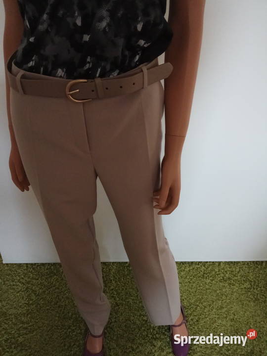 Spodnie Bodyflirt beżowe r 4042