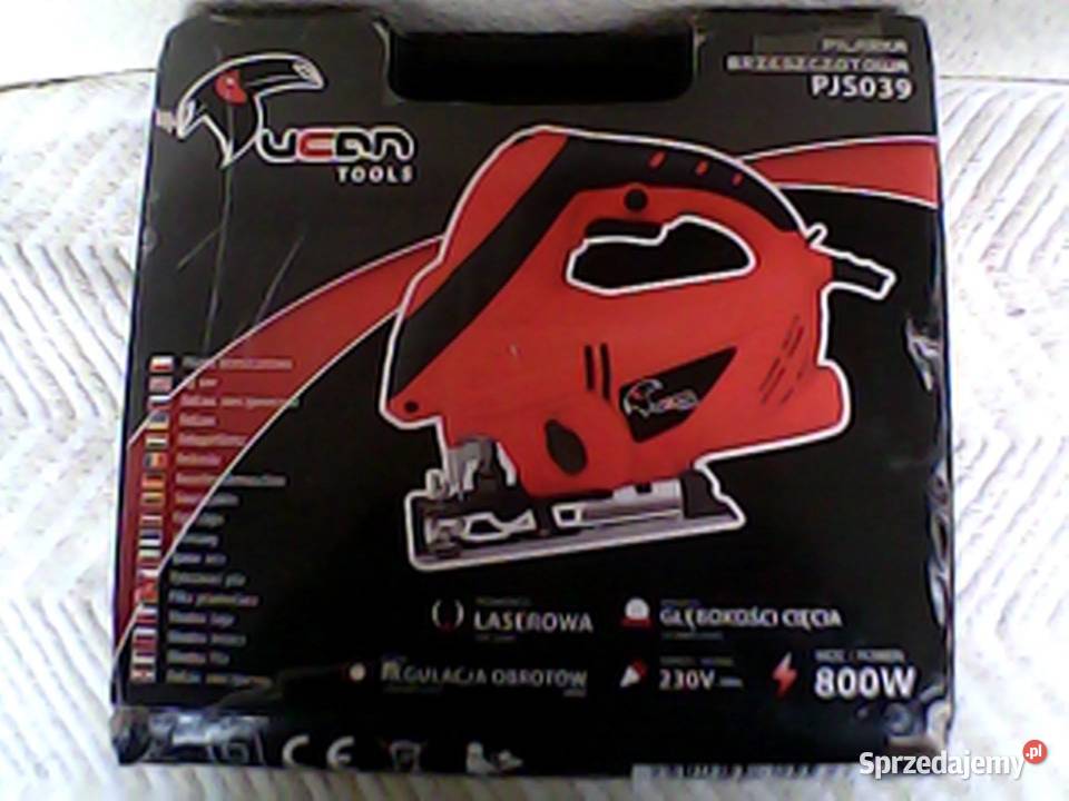 Wyrzynarka TUCAN Model PSJ039 Moc 800W pół