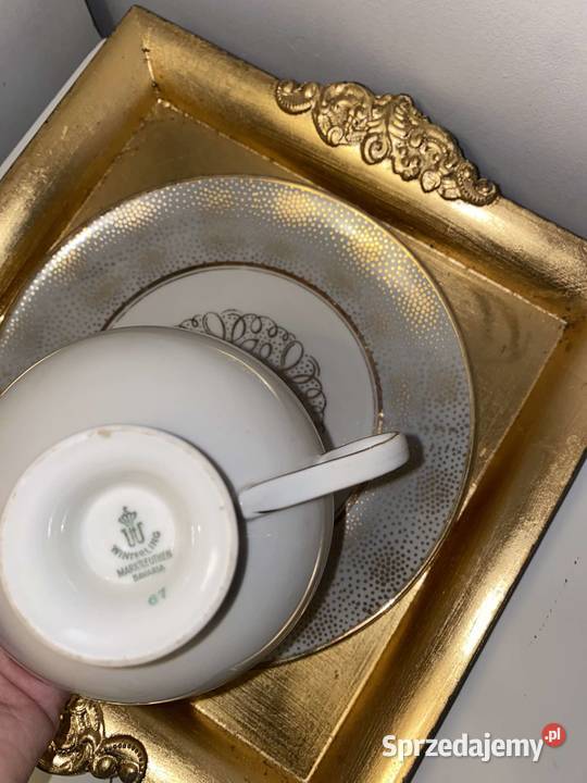 duo śniadaniowe porcelanowe z sygnatura bavaria Kraków