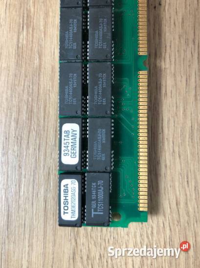 TOSHIBA THM362020ASG70 8MB 72PIN SIMM RAM Nowosiedlice