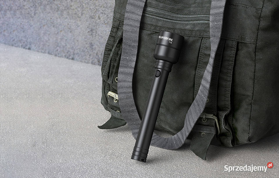 Taktyczna mocna latarka Super Fire Y16 moc 20W Warszawa