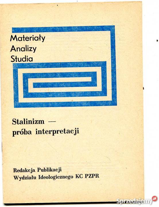 Stalinizm próba interpretacji