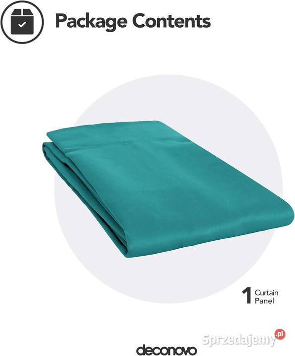 ZASŁONA 135x180 DECONOVO zaciemniająca na wielkopolskie Przeźmierowo