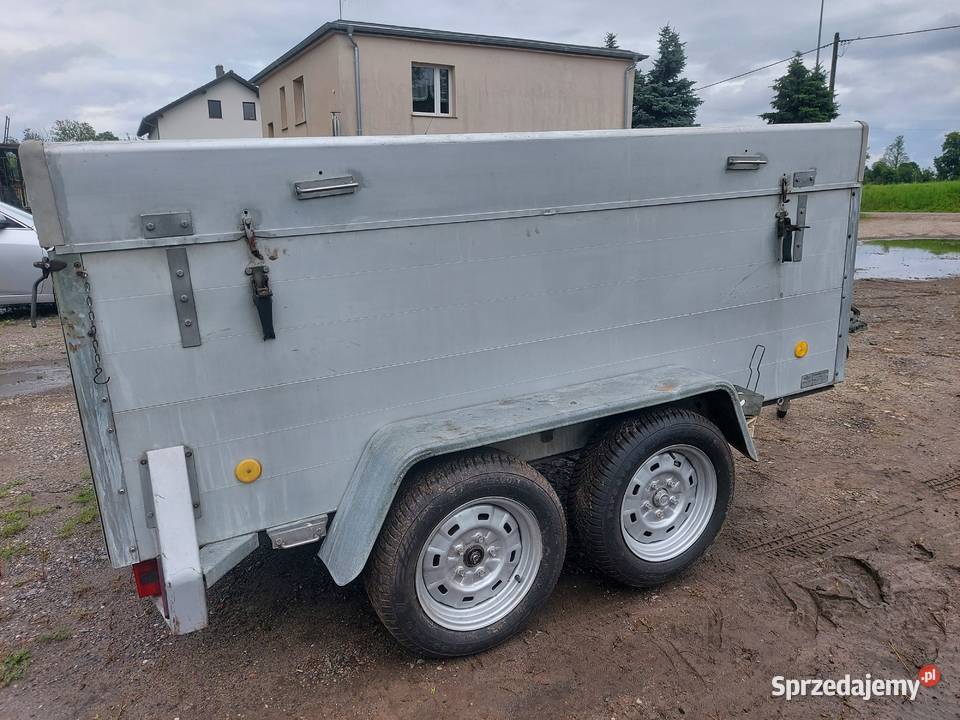 Przyczepką dwuosiowa 2T DMC Heinemann Rok produkcji 1991 Gorzów Wielkopolski