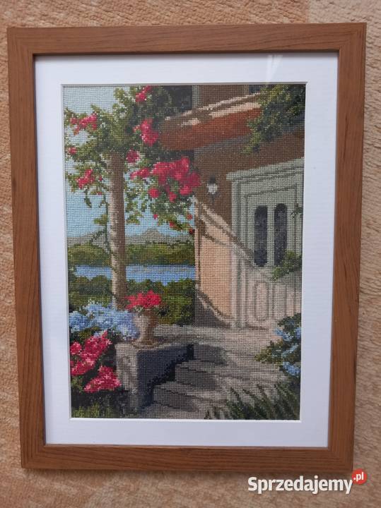 Wieczór zatoką wielokolorowy Obrazki i obrazy