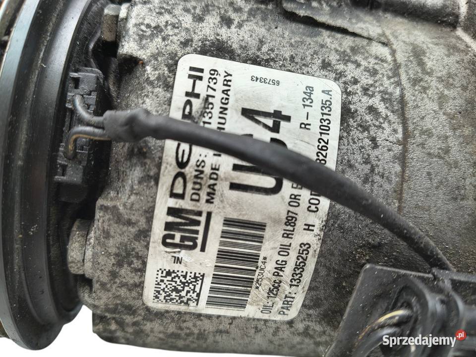 SPRĘŻARKA KLIMATYZACJI Opel Mokka Chevrolet Trax Chełm