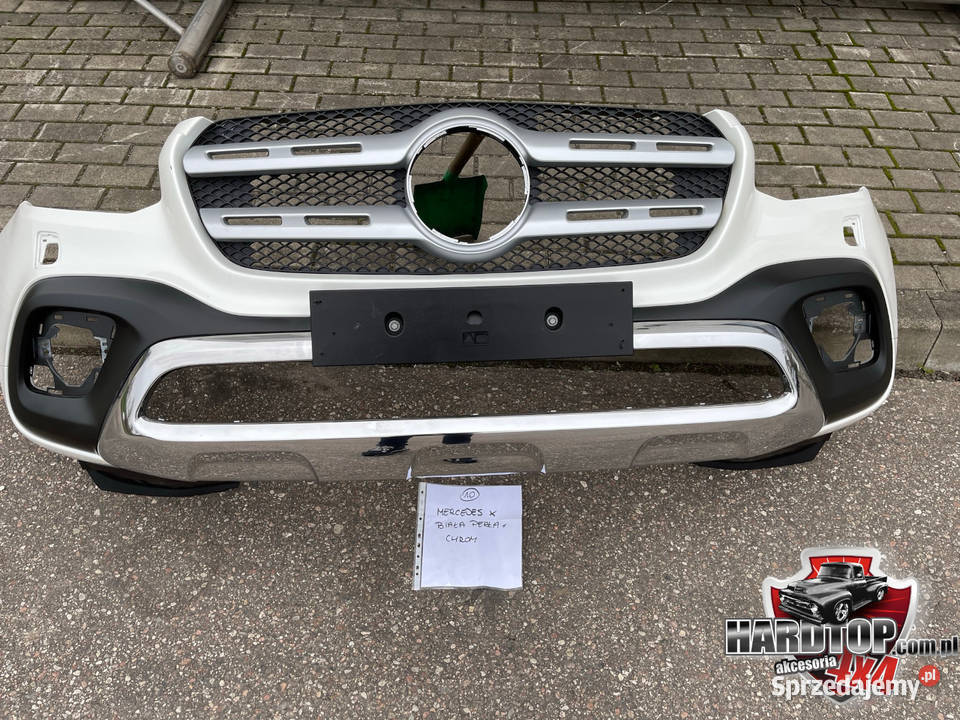 ZDERZAK Mercedes X 2018 CHROM ORYGINALNY 10 Karoseria