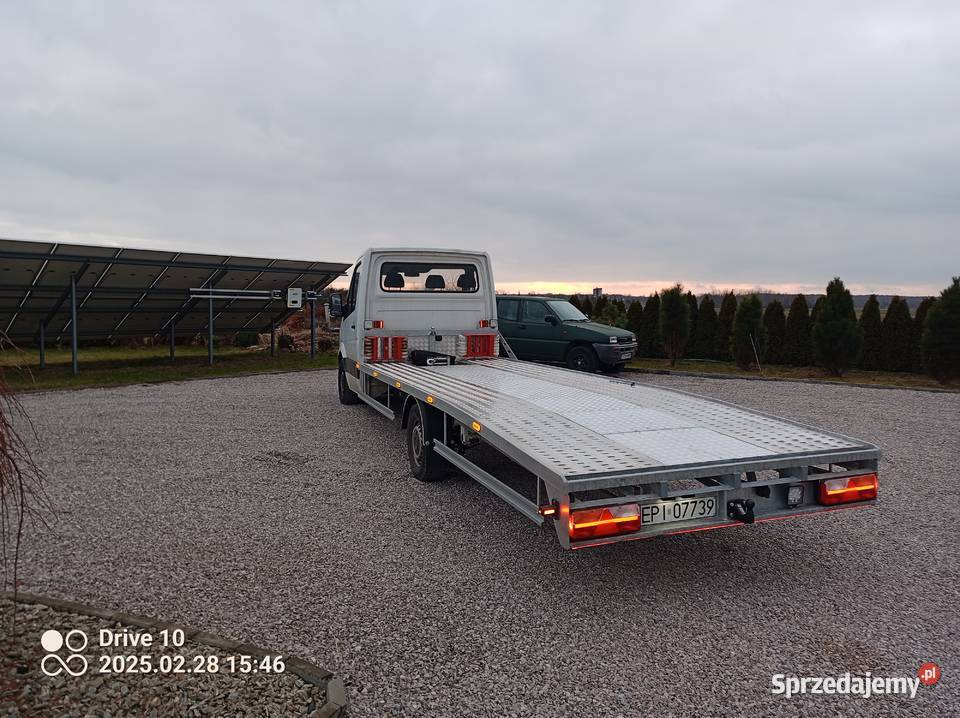 Autolaweta 59m Mercedes Sprinter zamiana manualna Paradyż