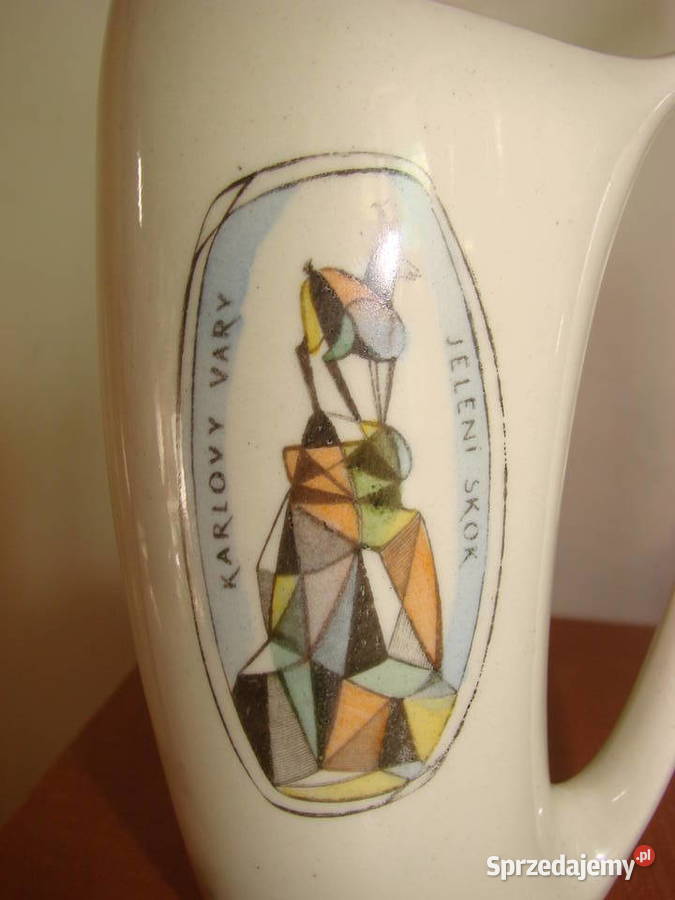 Kalovy Vary Jeleni Skok stara pijałka Porcelana i szkło Pruszcz Gdański sprzedam