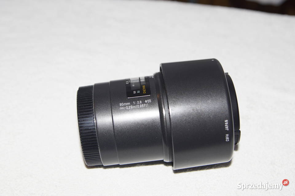 Tokina 90 mm f28 MACRO Obiektywy