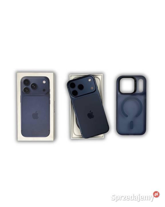 iPhone 17 Pro 256GB 100 kondycji PRAWIE NOWY Cmolas sprzedam
