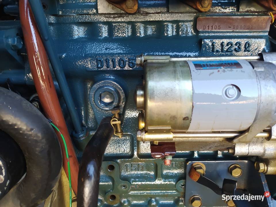 Silnik Kubota D1105 SPRAWNY Małuszyn sprzedam