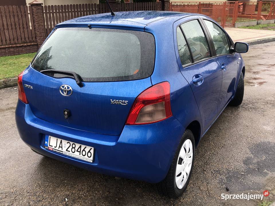 Toyota Yaris II SZAFIROWA 14 Turbo Diesel podkarpackie Przeworsk