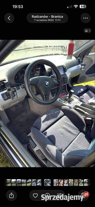 Sprzedam BMW E46 28i z vin wspomaganie kierownicy Branica