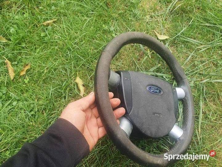 Kierownica skóra skórzana Ford Mondeo mk3 0006 Rok produkcji 2003 Części samochodowe Kraków sprzedam