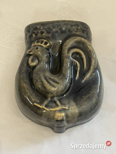 Porcelanowa figurka koguta ceramika artystyczna Kraków