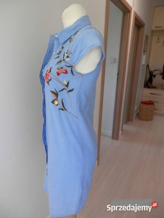 Sukienka Koszulowa Szmizjerka Rozpinana Spódnice i sukienki Łomża