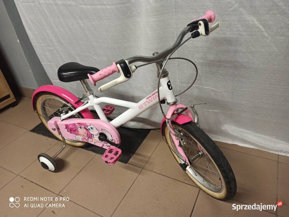 Rowerek Dzieciecy FIRMOWY Btwin 16 PIĘKNY SUPER Dziecięce Wieliczka