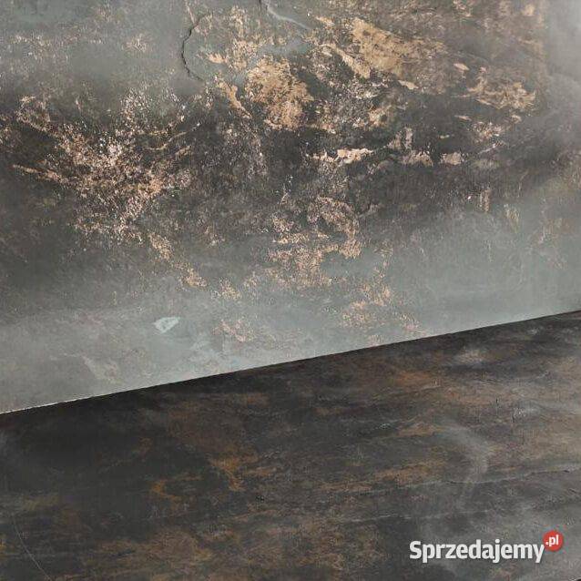 Fornir Kamienny Łupek Black Gold tapeta 2MM pomorskie Gdynia