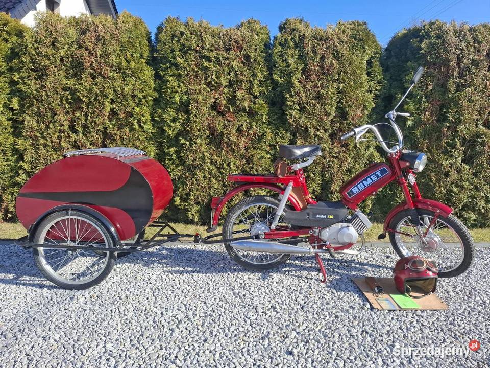 Romet Kadet 780 przyzepka Czarnożyły