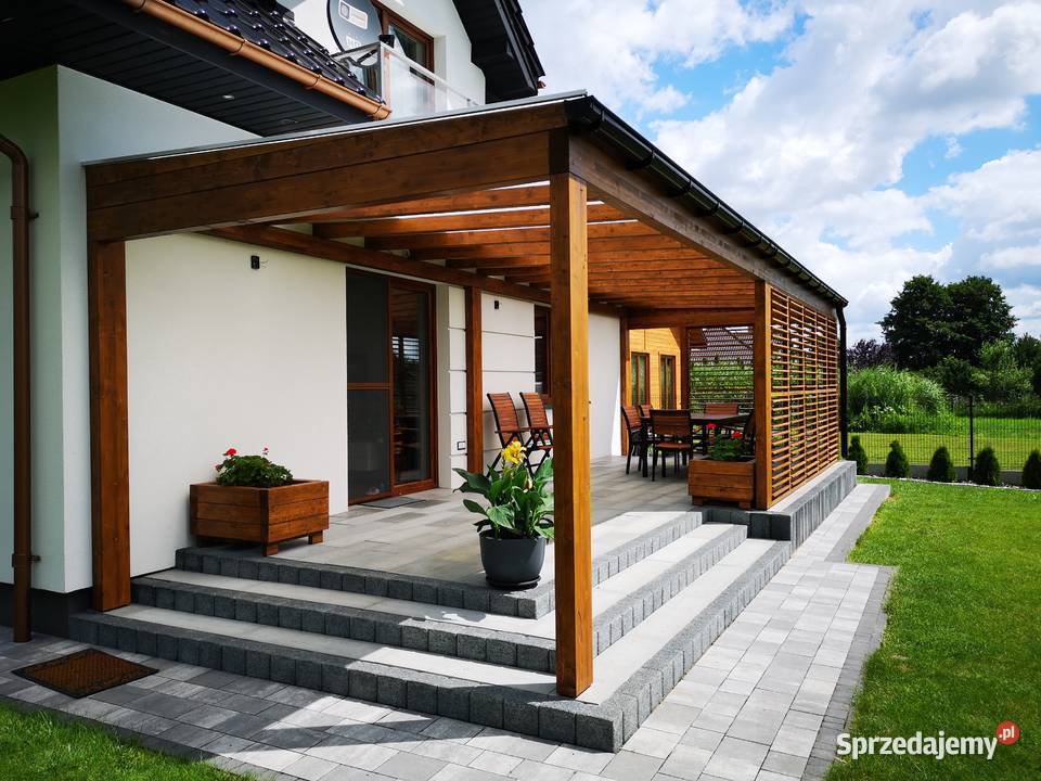 Drewniane Zadaszenie Tarasu Pergola Carport Remont i budowa Radom