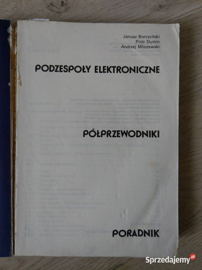 Podzespoły elektroniczne półprzewodniki Poradnik Elektronika pomorskie Gdańsk