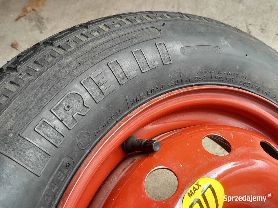 Koło dojazdowe 13580 B14 felga Pirelli felga