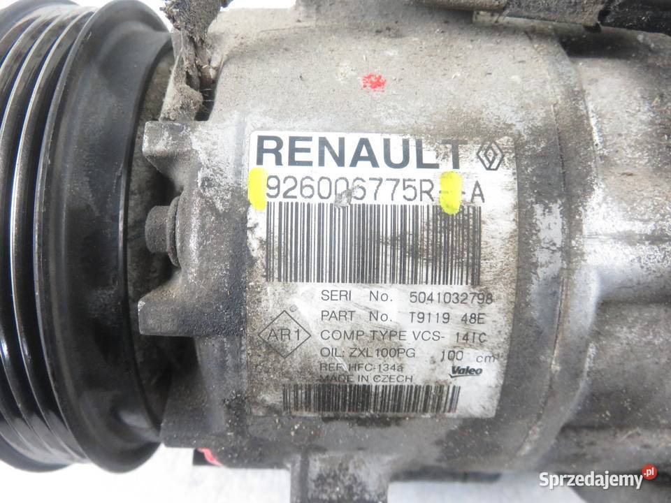 KOMPRESOR KLIMATYZACJI DACIA SANDERO II 12