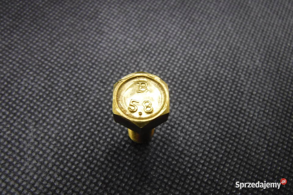 Śruba mosiężna śruby mosiężne M8 x 24mm skok mazowieckie Otwock