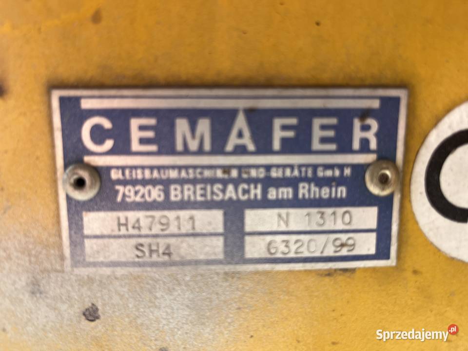 Nagrzewnica do szyn kolejowych Chojnów