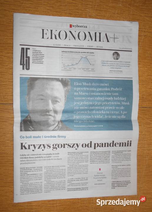Ekonomia 115 Gazeta Wyborcza Parczew sprzedam