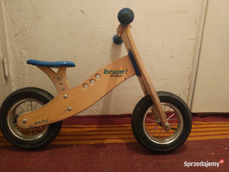 Rowerek biegowy Brum Bike Mini 10 niebieski Szczecin